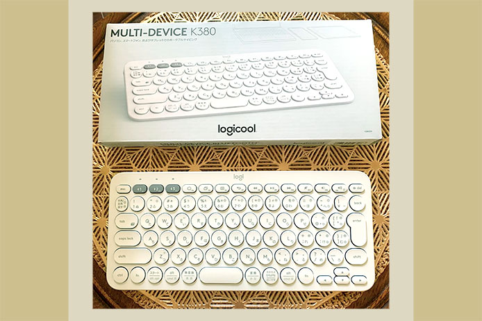 ロジクール マルチデバイスキーボード オフホワイト K380OW